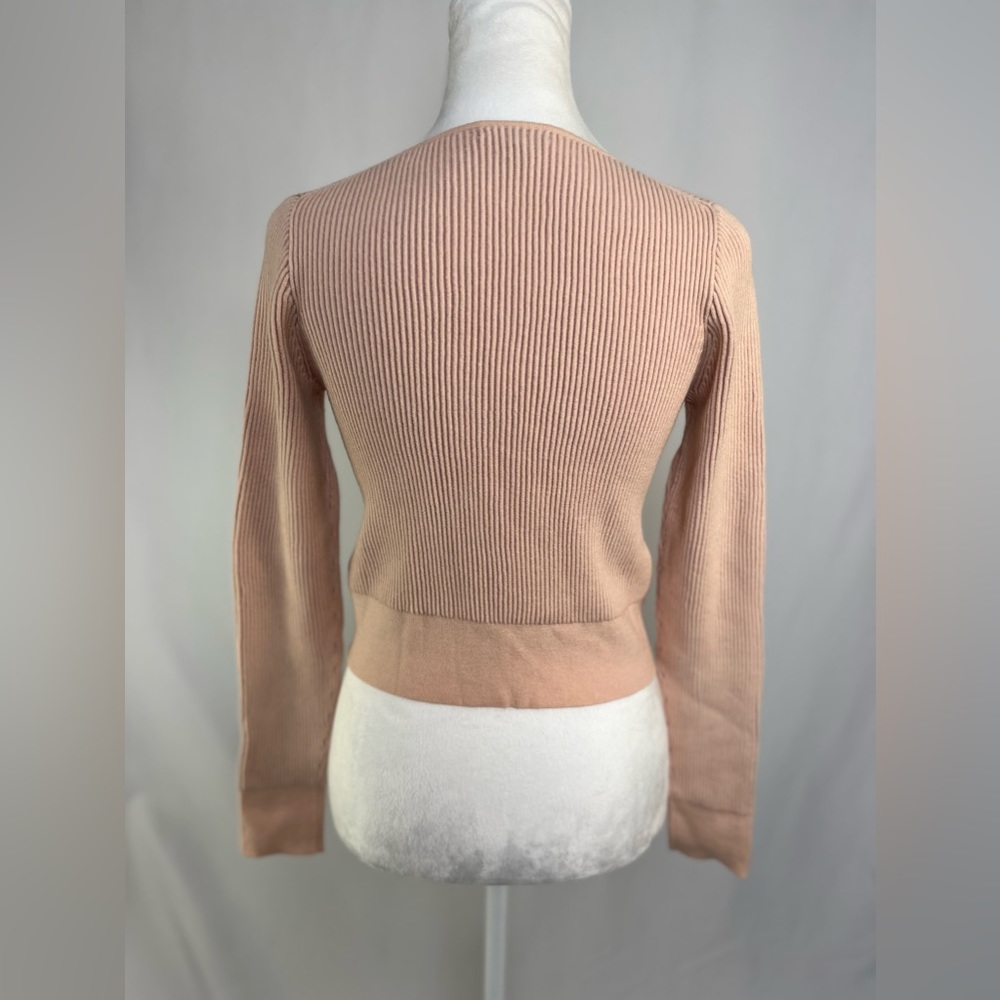NEW / j.crew Scoopneck stretch cardigan top - Picture 3 of 7